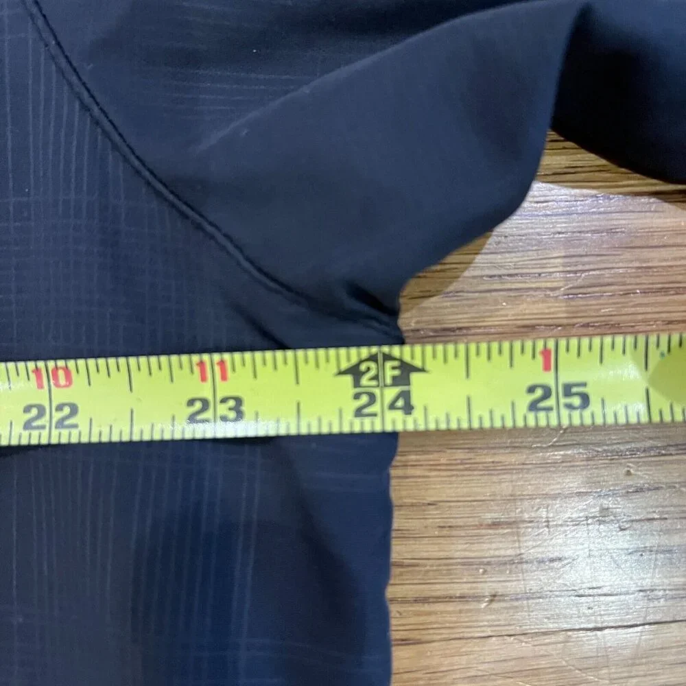 Nike‎ Golf V-neck Windbreaker Black Jacket Mens Large Pullover Long Sleeve Coat
